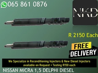Nissan Micra 1.5 Dieselinjectors For Sale On Exchange With 6 Months Warranty