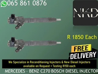Mercedes C270 Diesel Injectors For Sale On Exchange