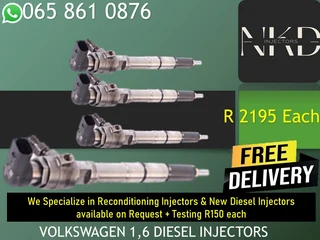 Audi 1.6 Diesel Injectors For Sale Or To Recon