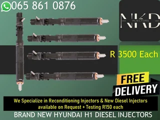 New Hyundai H1 Diesel Injectors For Sale On Exchange Or To Recon