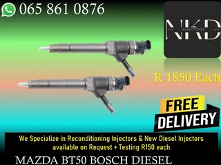 Mazda Bt50 Diesel Injectors For Sale On Exchange Or To Recon With Warranty