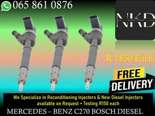 Mercedes C220 Diesel Injectors For Sale Or To Recon
