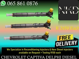 Chevrolet Captiva Diesel Injectors For Sale On Exchange With 6 Months Warranty