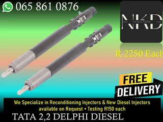 Tata 2.2 Diesel Injectors For Sale On Exchange Or To Recon