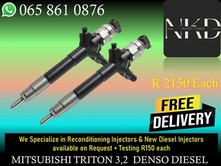 Mitsubishi Triton 3.2 Diesel Injectors For Sale On Exchange Or To Recon With Warranty