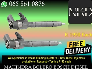Mahindra Bolero Diesel Injectors For Sale On Exchange Or To Recon With Warranty
