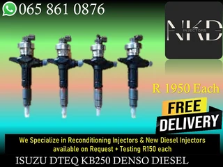 Isuzu Dteq Kb250 Diesel Injectors For Sale On Exchange With 6 Months Warranty