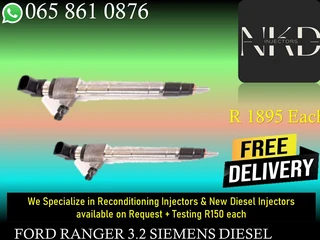 Ford Ranger 3.2 Diesel Injectors For Sale On Exchange With 6 Months Warranty