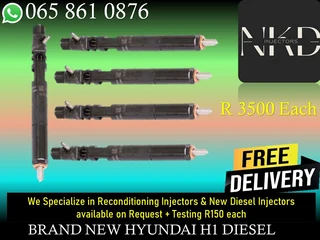 New Hyunadai H1 Diesel Injectors For Sale On Exchange Or To Recon