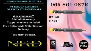 Nissan Np200 Diesel Injectors For Sale