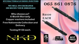 Hyundai Terracan Diesel Injectors For Sale Or Recon
