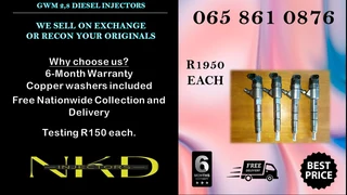 Gwm Injectors For Sale On Exchange Or Recon