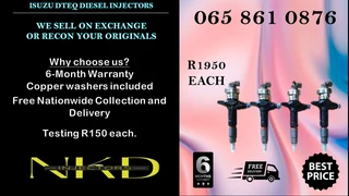 Isuzu Dteq Injectors For Sale On Exchange