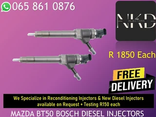 Mazda Bt50 Diesel Injectors For Sale On Exchange With Warranty