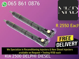 Kia 2500 Diesel Injectors For Sale On Exchange Or To Recon