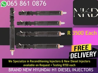 New Hyundai H1 Diesel Injectors For Sale On Exchange Or To Recon