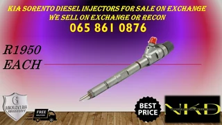 Kia Sorento Diesel Injectors For Sale Or Tp Recon
