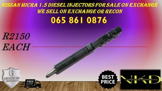 Nissan Micra 1.5 Diesel Injectors For Sale On Exchange With 6 Months Warranty