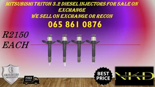 Mitsubishi Triton 3.2 Diesel Injectors  For Sale On Exchange