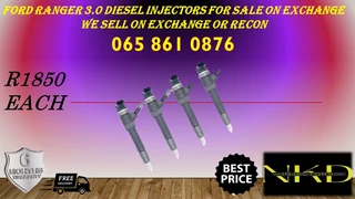 Ford Ranger 3.0 Diesel Injectos For Sale Or To Recon