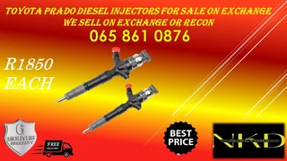 Toyota Prado Diesel Injctors For Sale On Exchange
