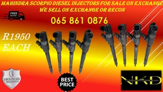 Mahindra Scorpio Diesel Injectors For Sale On Exchange With 6 Months Warranty