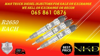 Man Truck Diesel Injectors For Sale Or To Recon