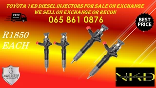 Toyota 1kd Diesel Injectors For Sale On Exchange Or To Recon
