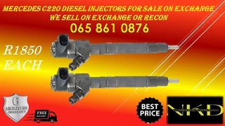 Mercedes C220 Diesel Injectors For Sale Or To Recon