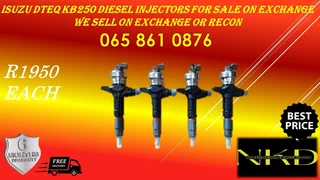 Isuzu Dteq Kb250 Diesel Injectors For Sale On Exchange With 6 Months Warranty