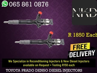 Tpoyota Prado Diesel Injectors For Sale On Exchange