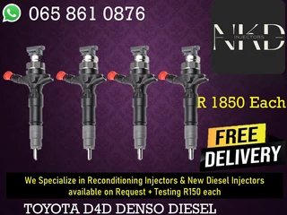 Toyota D4d Diesel Injectors For Sale On Exchange