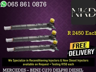 Mercedes C270 Diesel Injectors For Sale