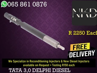 Tata 3.0 Diesel Injectors For Sale On Exchange Or To Recon