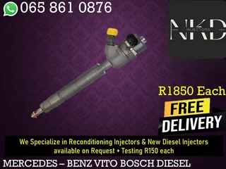 Mercedes Benz Vito Diesel Injectors For Sale Or To Recon