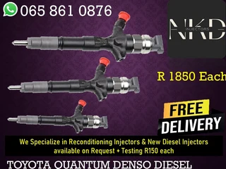 Toyota Qauntum Dieselinjectors For Sale On Exchange Or To Recon