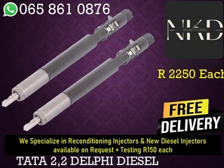 Tata 2.2 Diesel Injectors For Sale On Exchange Or To Recon