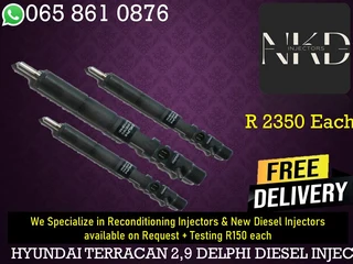Hyundai Terrican 2.9 Diesel Injectors For Sale On Exchange