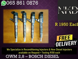 Gwm 2.8 Diesel Injectors For Sale On Exchange Or To Recon