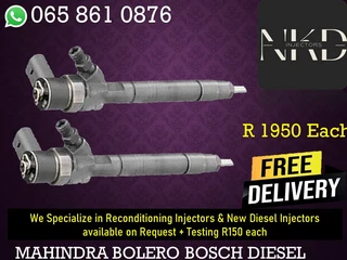 Mahindra Bolero Diesel Injectors For Sale On Exchange Or To Recon With Warranty