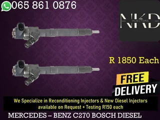 Mercedes C270 Diesel Injectors For Sale On Exchange
