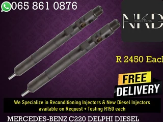 Mercedes C220 Diesel Injectors For Sale On Exchange Or To Recon With Waranty