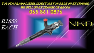 Toyota Prado Diesel Injectors For Sale On Exchange