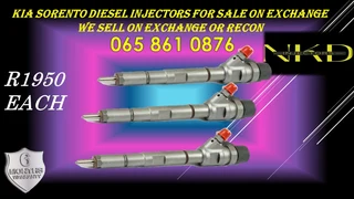Kia Sorento Diesel Injectors For Sale Or To Recon