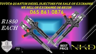 Toyota Quantum Diesel Injectors For Sale On Exchange Or To Recon