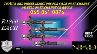 Toyota 2kd Diesel Injectors For Sale On Exchange