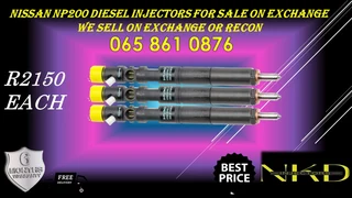 Nissan Np200 Diesel Injectors For Sale On Exchange Or To Recon