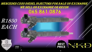 Mercedes C220 Diesel Injectors For Sale On Exchange Or To Recon