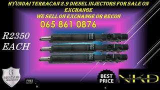Hyundai Terrican 2.9 Diesel Injectors For Sale On Exchange