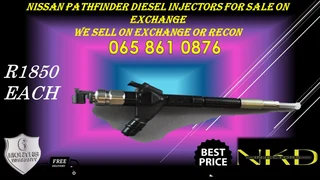 Nissan Pathfinder Diesel Injectors For Sale On Exchange With 6 Months Warranty